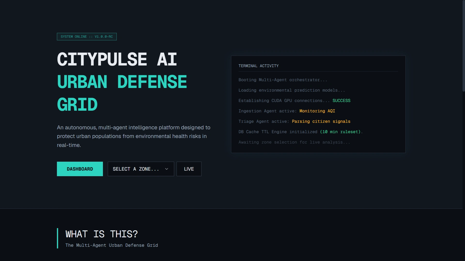 CityPulse AI — placeholder project thumbnail
